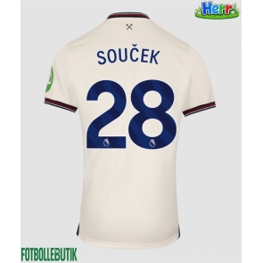 West Ham United Tomas Soucek #28 Bortatröja 2025-26 Kortärmad